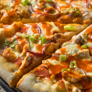 Buffalo chicken pizza Double cheese & hot buffalo chicke